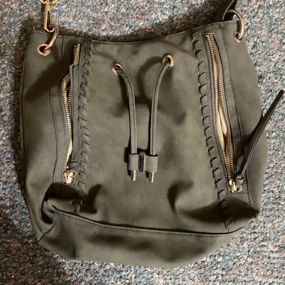Unbranded Women's Olive Shade Hobo Satchel Bag - Picture 2 of 5